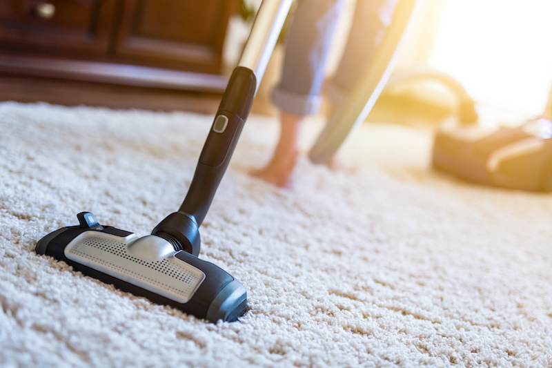 carpet cleaning after Christmas